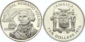 Jamaica 10 Dollar 1976
