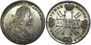 Russia 1 Rouble 1729