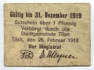 Germany East Prussia Magistrat of Tilsit 1 ... 