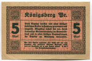 Germany East Prussia Magistrat of Konigsberg ... 