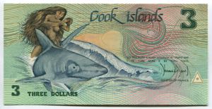 Cook Islands 3 Dollars ... 
