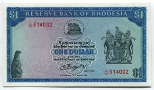 Rhodesia 1 Dollar 1978
