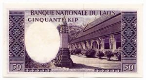 Lao 50 Kip 1963