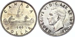 KM# 37; Silver; George VI;