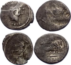 Rome. AR denarius - 2 pieces