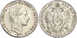 KM# 2244; Silver; Franz Joseph I; Unmounted