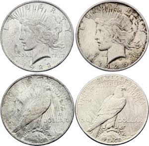 KM# 150; Silver; Peace Dollar
