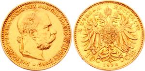 KM# 2805; Gold (.900) 3.38g 19mm; Franz ... 