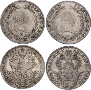 KM# 2139; Silver; Franz II