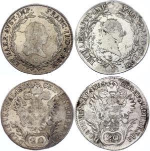 KM# 2140; Silver; Franz II