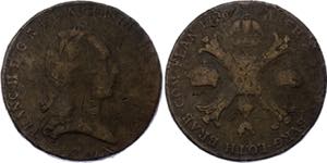KM# 239; Copper 28.60g; Franz II