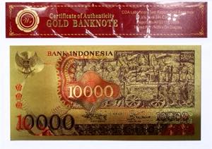 Colored Gold Foil Plated Banknote ... 