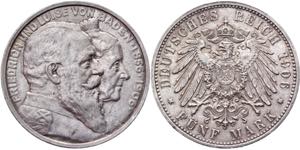 KM# 334; Silver 27,77g.; Friedrich I; Golden ... 