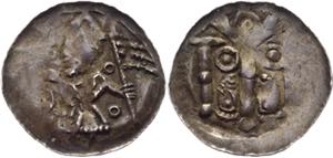 Ulrich I., 1135-1144 Pfennig, St. Veit. 1,25 ... 