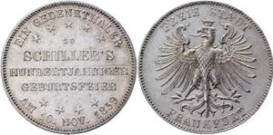 KM# 359; Silver 18,48g.; Schiller ... 