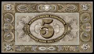 Switzerland 5 Francs 1951 P# 11o