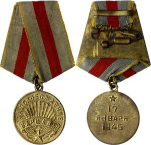 Russia - USSR Medal For the Liberation of ... 