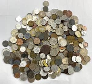 World Lot of 1 Kilogram of Unsearched Coins ... 