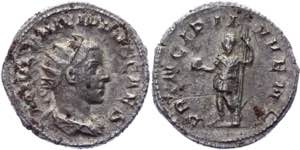 Roman Empire AR Antoninianus Philip II As ... 