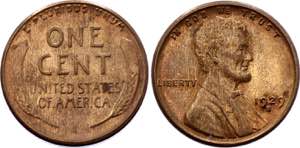 United States 1 Cent 1929 S KM# 132; UNC ... 