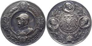 Germany - Empire Silvered Medallion ... 