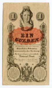 Austria 1 Gulden 1858 P# ... 