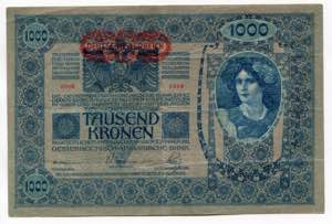 Austria 1000 Kronen 1919 ... 
