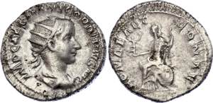 Roman Empire Gordianus III Antoninianus 238 ... 