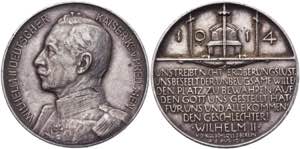 Germany - Empire Silver Medal Wilhelm II ... 