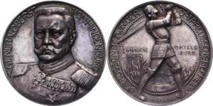 Germany - Empire Silver Medal Hindenburg ... 