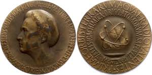 Czechoslovakia Table Medal Nobel Prize Marie ... 