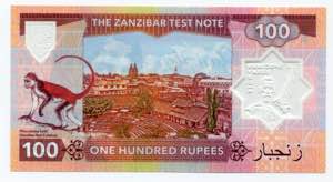 Zanzibar 100 Rupees 2018 Specimen Freddie ... 