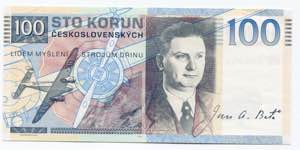 Czechoslovakia 100 Korun 2019 Specimen Jan ... 