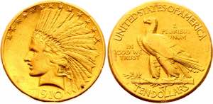 United States 10 Dollars 1910 S KM# 130; ... 