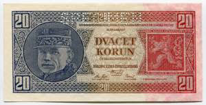 Czechoslovakia 20 Korun ... 