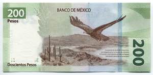Mexico 200 Pesos 2019 Commemorative P# New; ... 