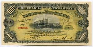 Paraguay 100 Pesos 1907 ... 