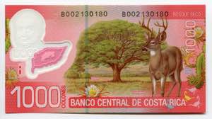 Costa Rica 1000 Colones ... 