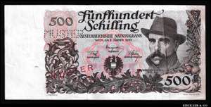 Austria 500 Schilling ... 