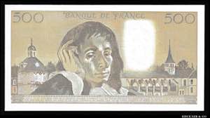 France 500 Francs 1992 P# 156i; Without ... 