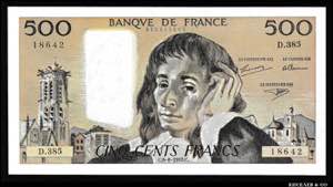 France 500 Francs 1992 ... 