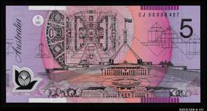 Australia 5 Dollars 2003 P# 57b; UNC