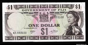 Fiji 1 Dollar 1969 P# ... 
