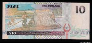 Fiji 10 Dollars 2002 P# 106; UNC