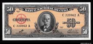 Cuba 50 Pesos 1960 P# ... 