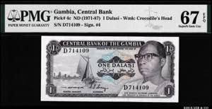 Gambia 1 Dalasi 1971 - ... 