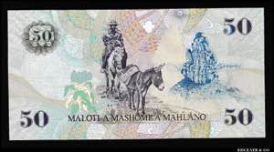 Lesotho 50 Maloti 2009 P# 17e; UNC