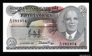 Malawi 50 Tambala 1984 ... 