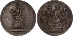 Austria Maria Theresia Satirical Bronze ... 