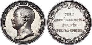 Russia Nicholas I Silver Medal 1841 Diakov# ... 